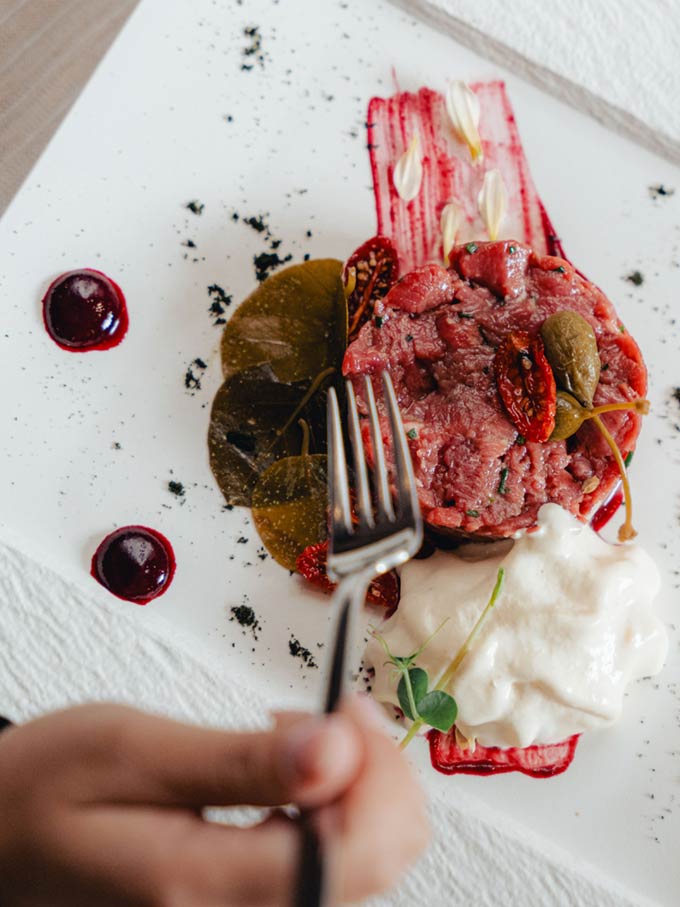 La cucina dell'AceroRosso